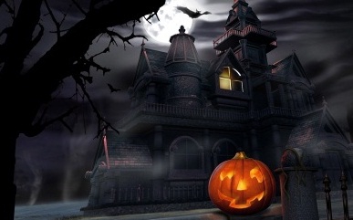 праздник,хэллоуин,украшение,комната.дом,гости.страх,стол.свечи,тыква,ужас,страх