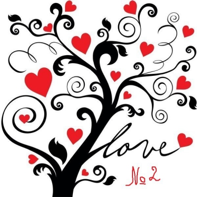 тест,вторая половинка,деревья,сердечки,любовь,отношения,дерево любви