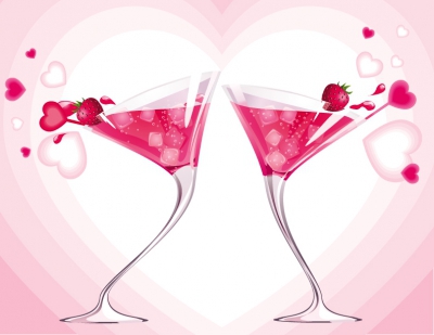 коктейль,день святого валентина,14 февраля,праздник,влюбленные,рецепты,романтика,любовь